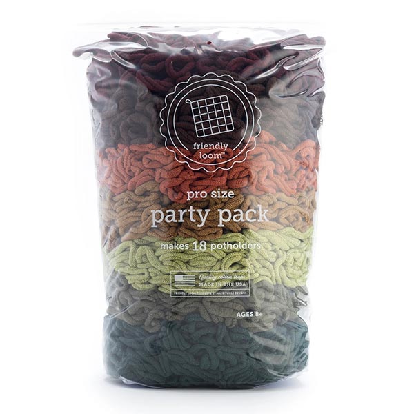 Friendly Loom PRO Size Loops - Party Pack - The Woolery