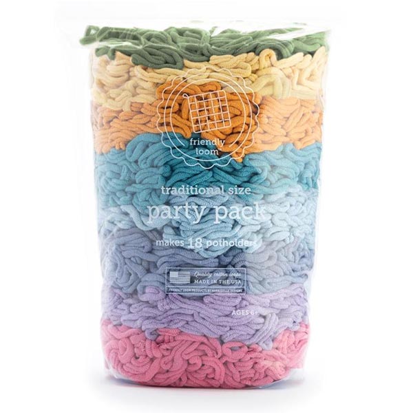Friendly Loom Traditional Size Loops - Party Pack - The Woolery