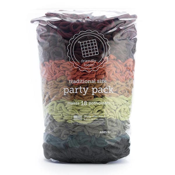Friendly Loom Traditional Size Loops - Party Pack - The Woolery