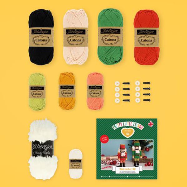 Scheepjes Nutcracker Crochet Kit - Contents