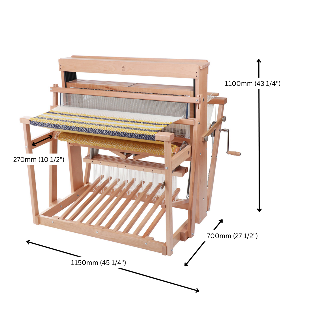 Ashford Jack Loom Dimensions