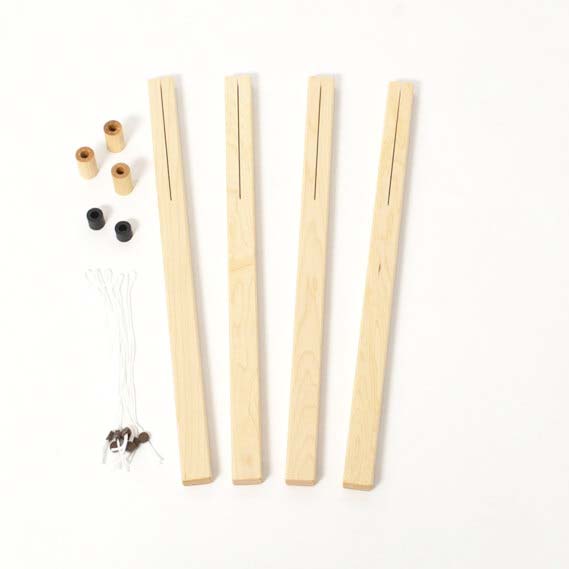 4 Treadle Kit for Baby Wolf Height Extension 4-Shaft - 0764459907937