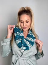 Coastal Haze Cowl Crochet Kit