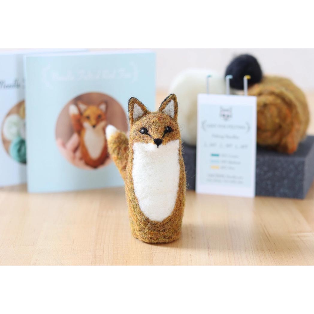 Felted Red Fox Kit - image a
