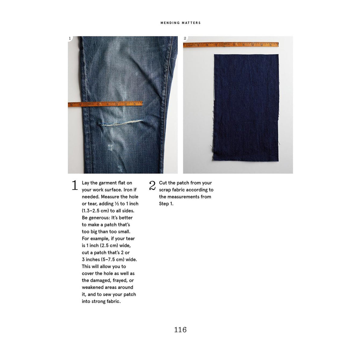 Mending Matters - Instructions