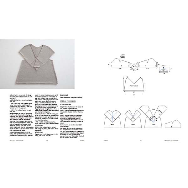 Knit Fold Pleat Repeat - Example 2