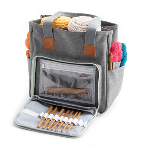 Yarn Tote with Front Pocket - 732526436604