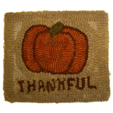Beginner Rug Hooking Kit - Thankful Pumpkin - The Woolery