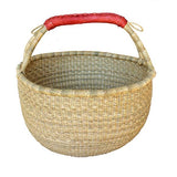 African Fair Trade Basket - Natural Round - 0871242001519