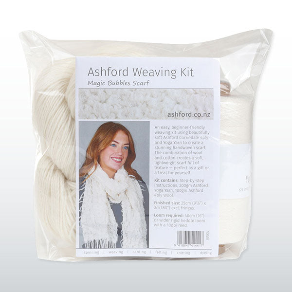 Ashford Weaving Kit 4 - Magic Bubbles Scarf Kit