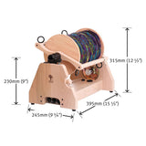 Ashford e-Spinner Super Jumbo Dimensions
