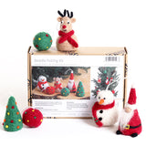 Ashford Needle Felting Kit - Christmas Ornaments - 9418647410297