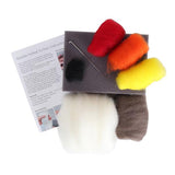 Ashford Needle Felting Kit - Turkey - Contents
