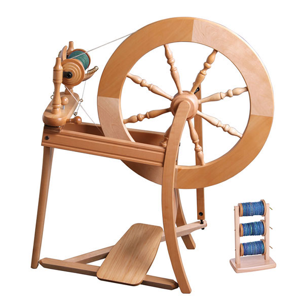ASHFORD スピンドル車 木製 Ashford Traditional Single Drive Spinning Wheel