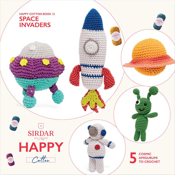 Happy Cotton Book #12 - Space Invaders - 5024723905423