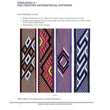 Three-Color Pickup for Inkle Weavers - a