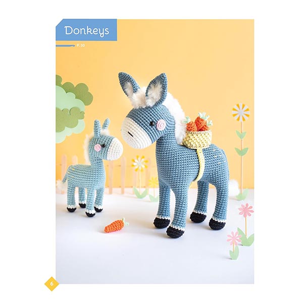 Adorable Animal Families to Crochet - a