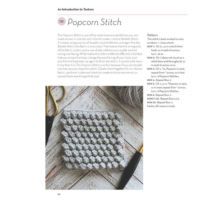 A Modern Guide to Textured Crochet - B