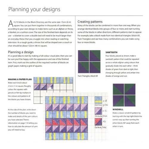 200 Knitted Blocks - Chapter B