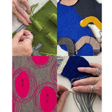 Tapestry with Pulled Warp - b