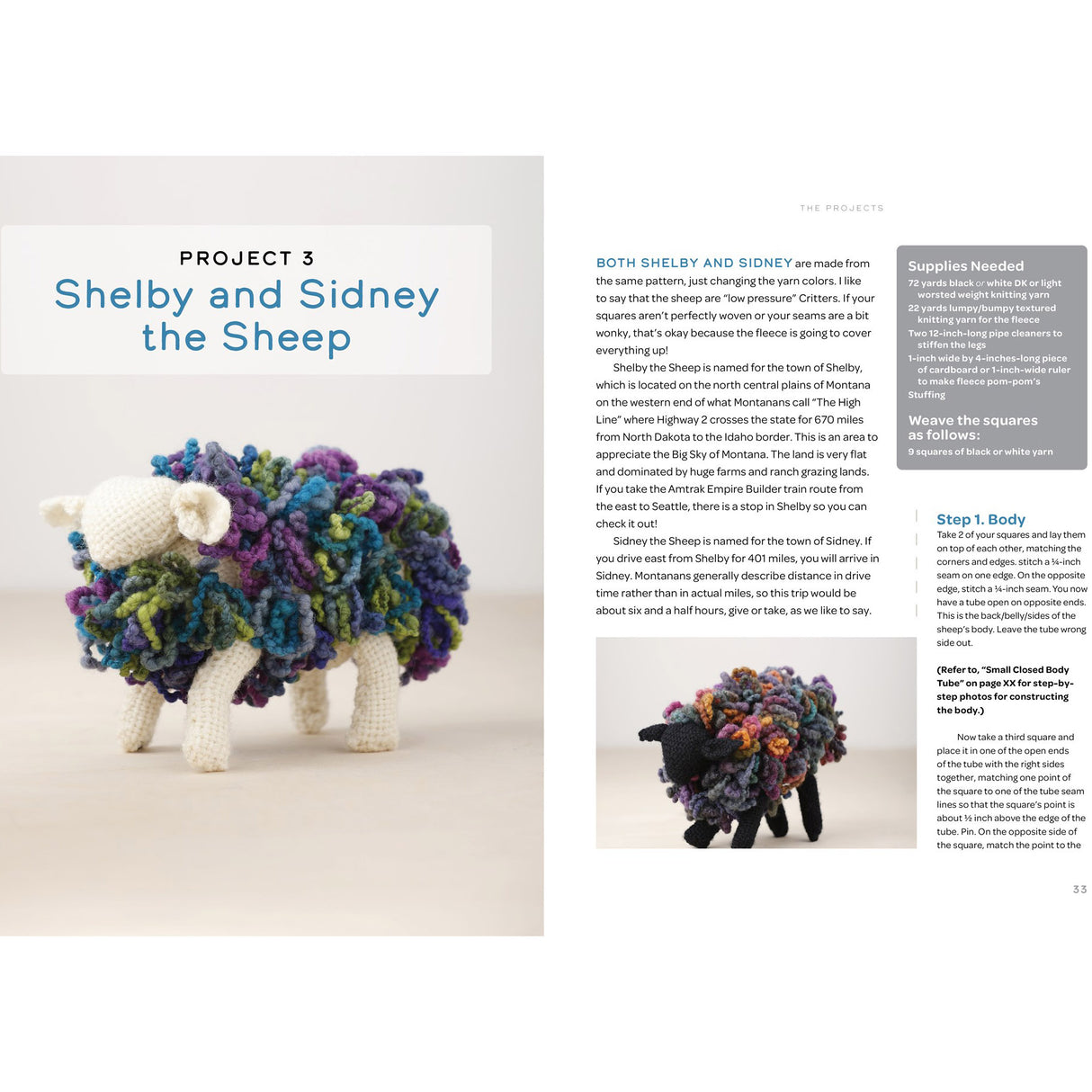 Swatch Critters from the Pin Loom - The Woolery