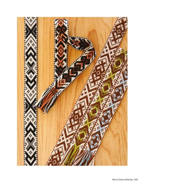 Pick-Up Bandweaving Designs - b
