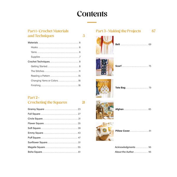 Granny Square Style - Table of Contents