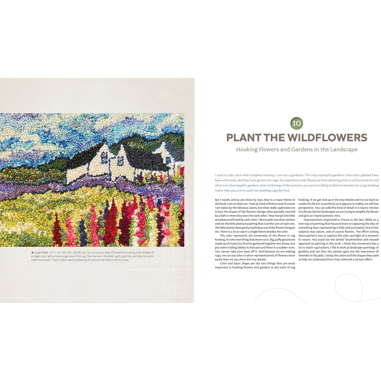 Landscape Rug Hooking - The Woolery