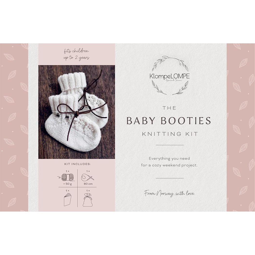 The Baby Booties Knitting Kit - 978076437506