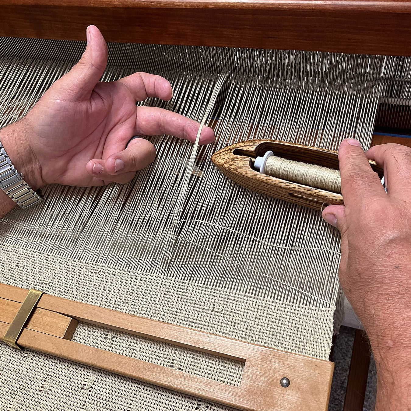 Weaving with Clasped Weft | The Woolery