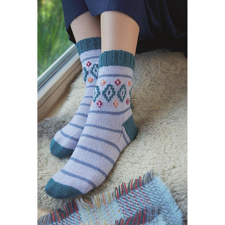 Roosimine Knitted Socks - Pattern 1