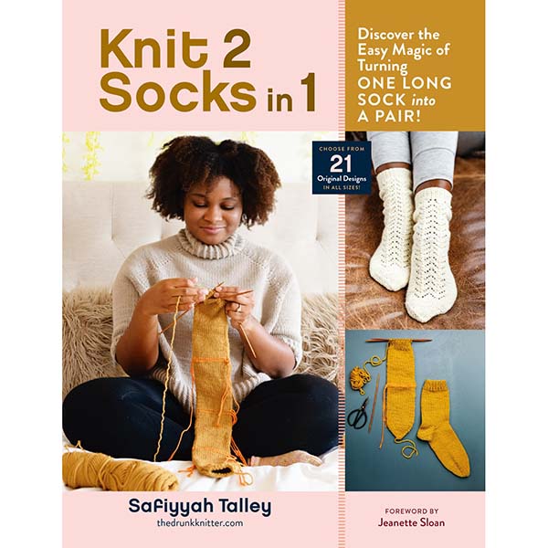 Knit 2 Socks in 1 - 9781635864076