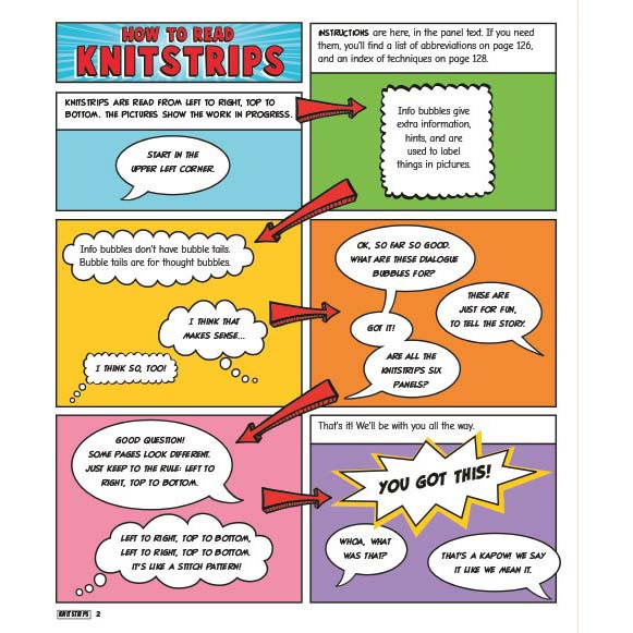 Knitstrips - Content Page A