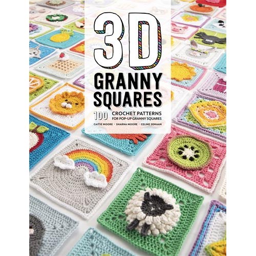 3D Granny Squares - 9781446307434