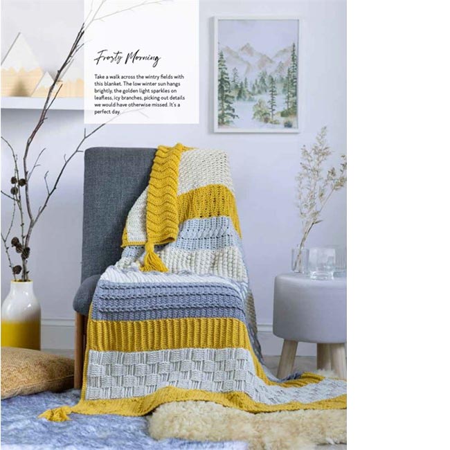 Mix and Match Modern Crochet Blankets - c