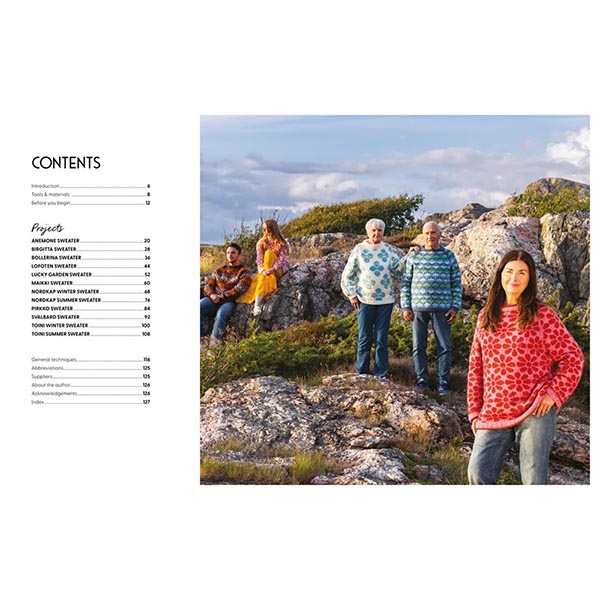 Knit Modern Scandi Sweaters - Table of Contents