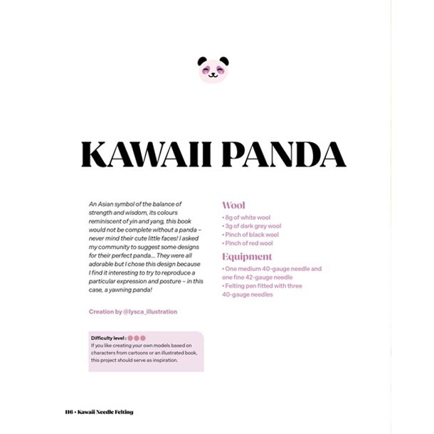 Kawaii Needle Felting - a