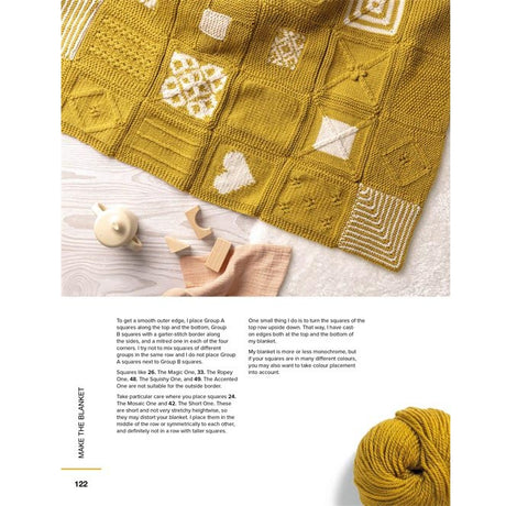 Learn to Knit in 50 Squares - The Woolery
