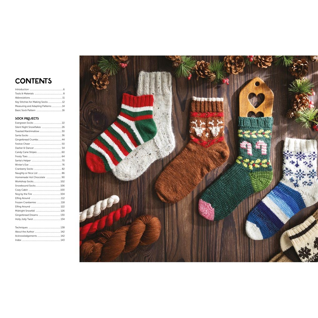 Knit a box of Christmas Socks - Table of Contents