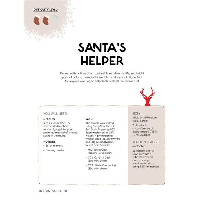 Knit a box of Christmas Socks - Project 1