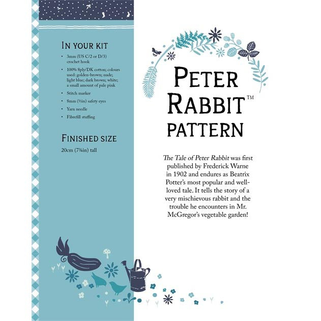 Peter Rabbit™ Crochet Kit - Peter Rabbit