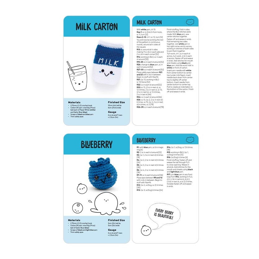 Kawaii Crochet Card Deck - Project Example 2