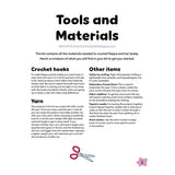 Peppa Pig Crochet Book & Kit - Tools and Materials list