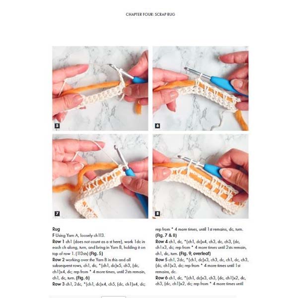 Modern Crochet Style - Instruction Example