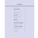 First Tim Knitting - Table of Contents
