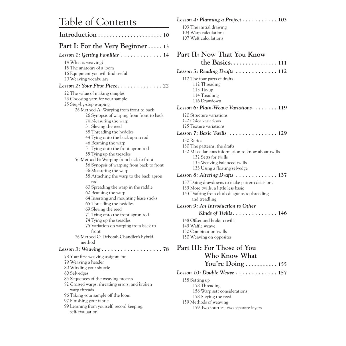 Learning to Weave - Spiral Bound