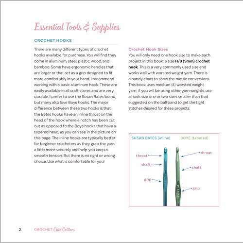 Crochet Cute Critters - Tools