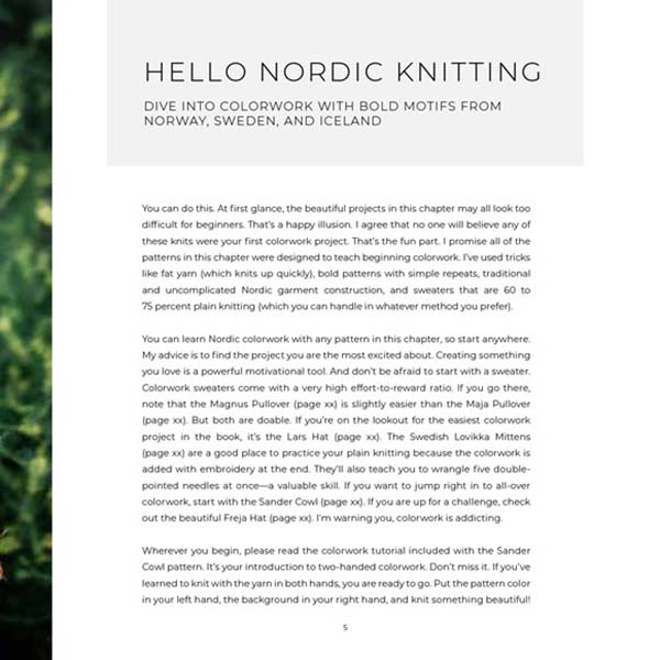 The Nordic Knitting Primer - Summary