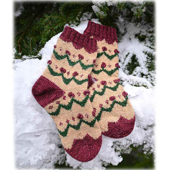Charming Colorwork Socks - Example