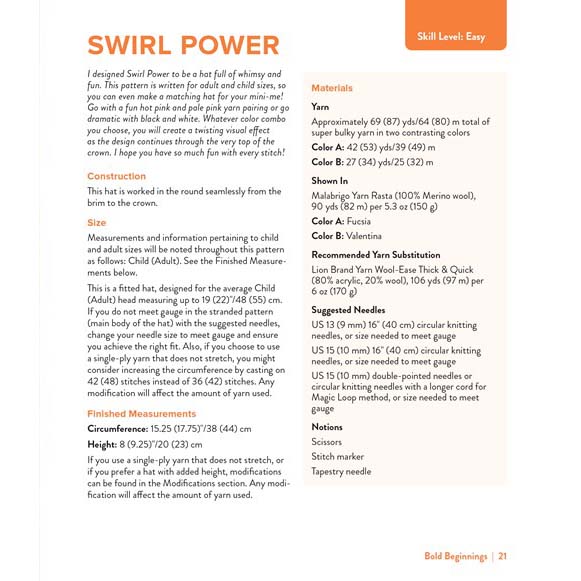 The Art of Knitting Hats - Instructions